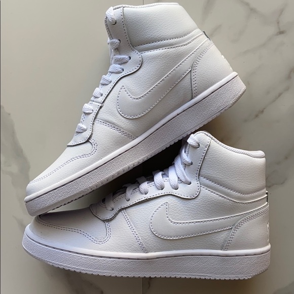 NWT Nike Ebernon mid triple white - Picture 6 of 8